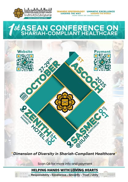 1st Asean Conference on Shariah-compliant Healthcare